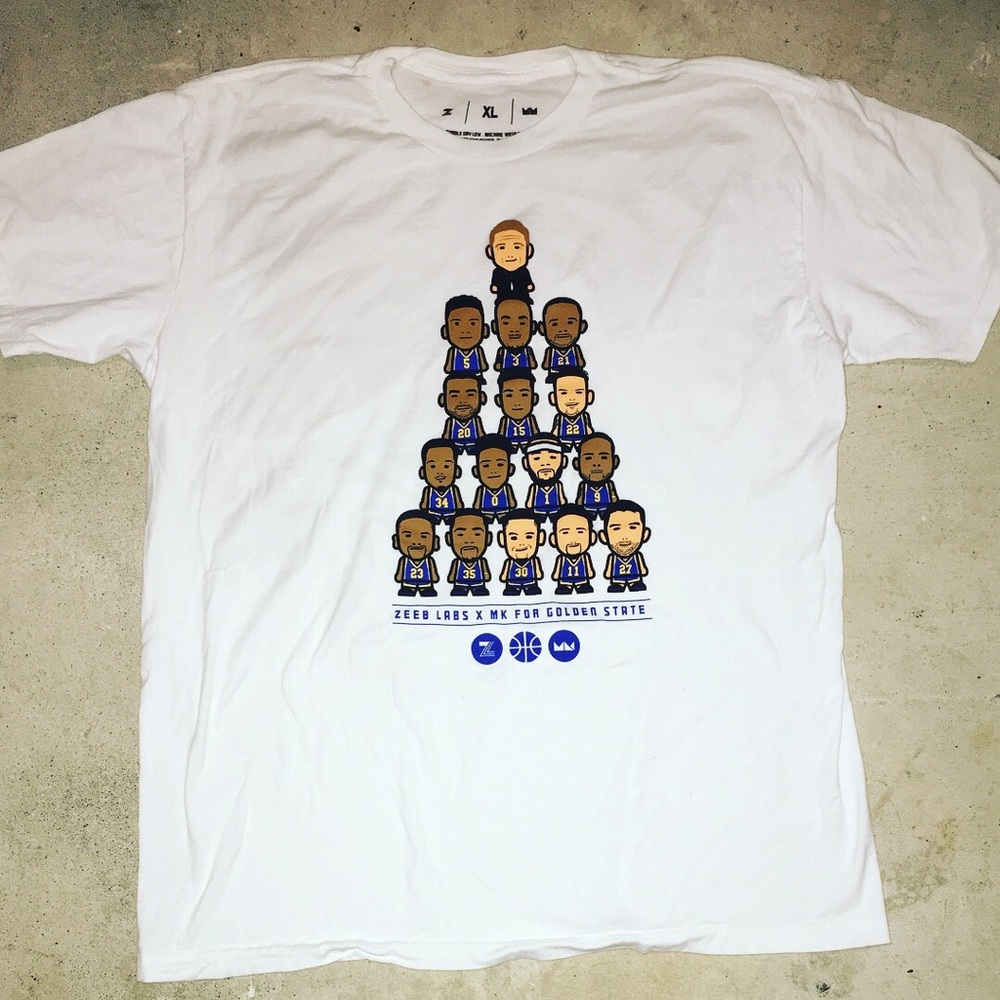 Very rare golden state warriors t-shirt